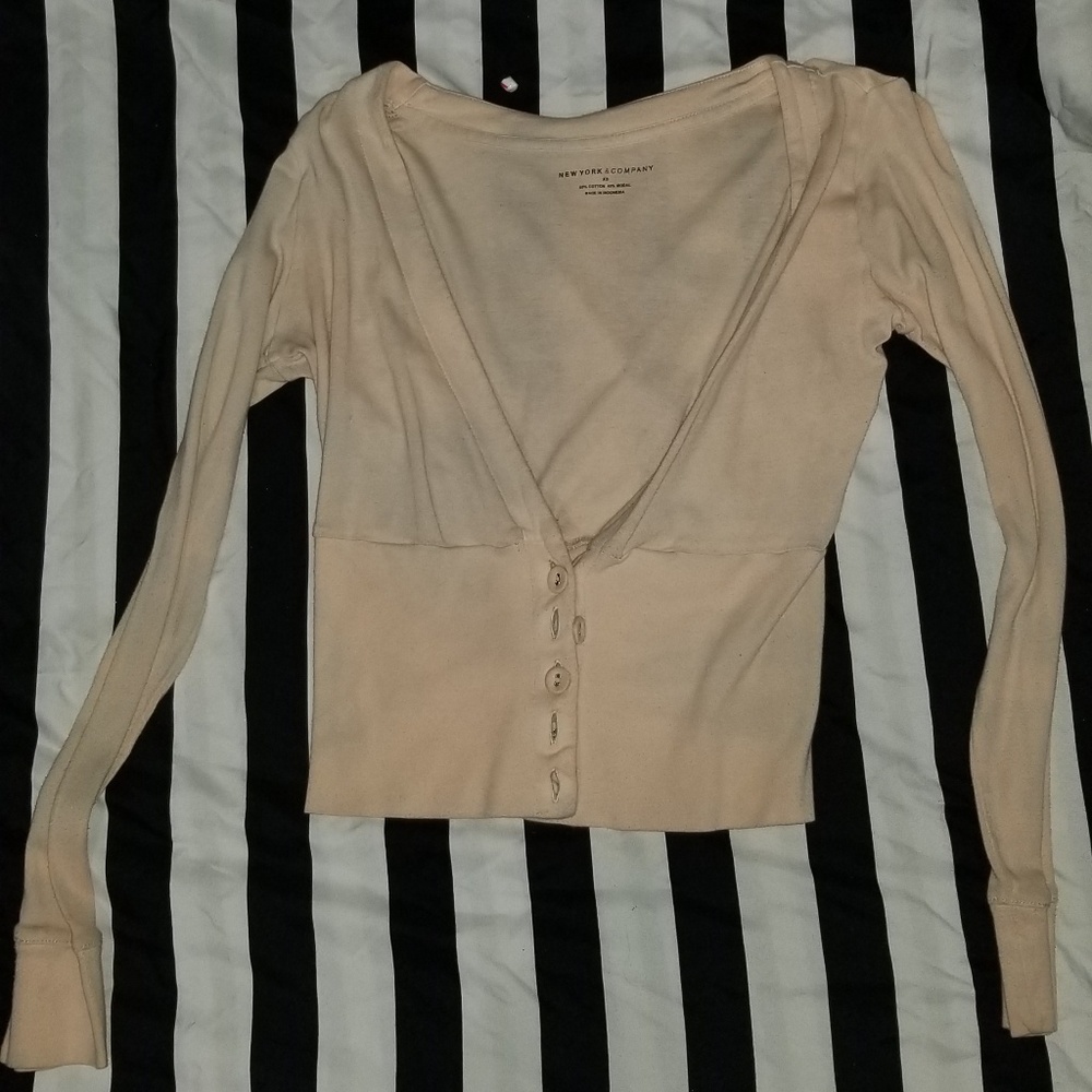 Button up sweater
